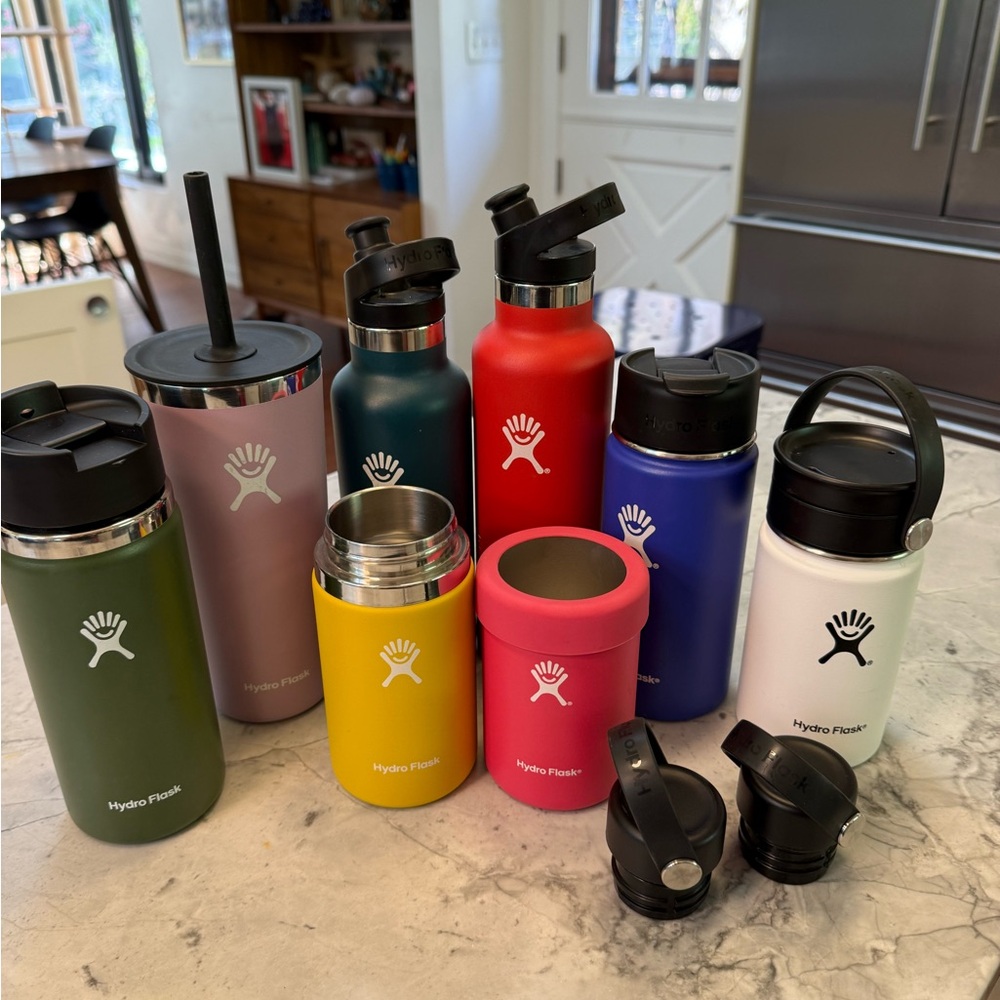 Hydro Flask Assorted Color Bottles